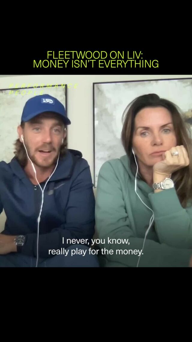 LIV Tour: Yes or no? Has it been good or bad for golf @officiallyTommyfleetwood and Clare Fleetwood tell us what they think on the pod. 

Pod out now 📺 https://youtu.be/s3atOUzfBps 

@performance.people @georgieainslie #performancepeople